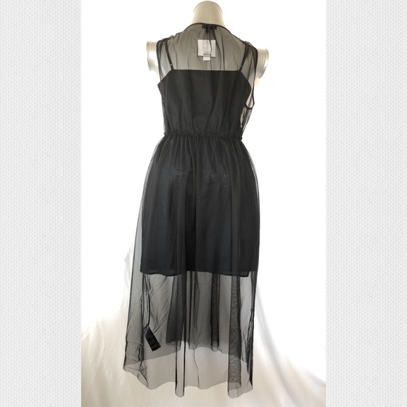 Topshop Tulle Midi Dress - Picture 2 of 6